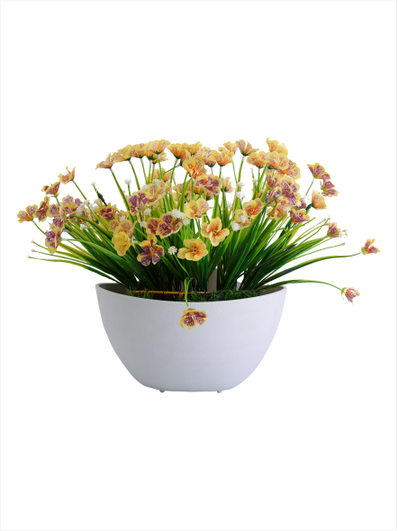 Semi-circle Wall-mounted Flower Pot